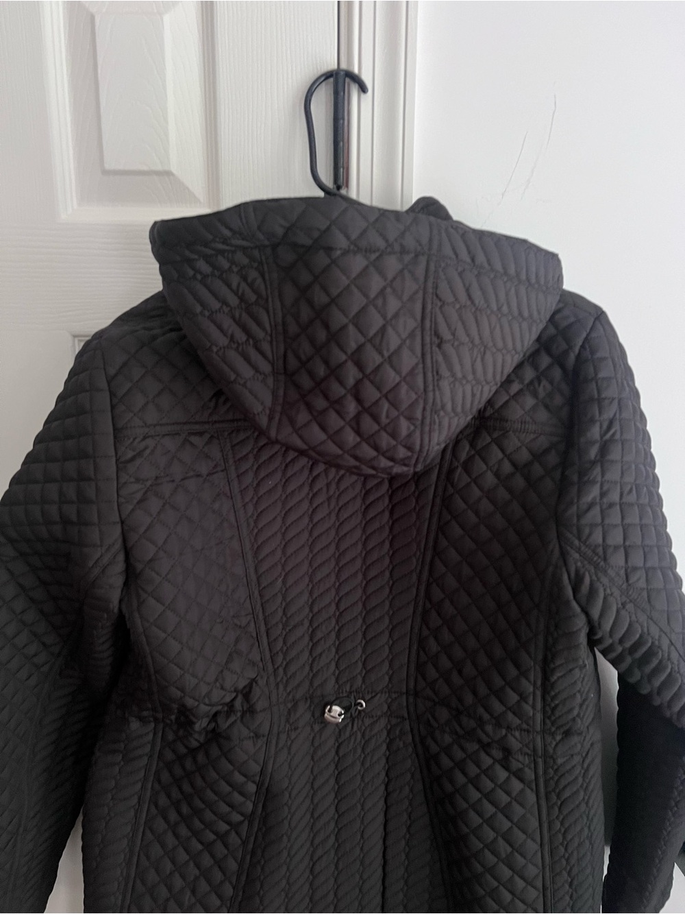 Black Quilted Jacket L - Picture 12 of 13